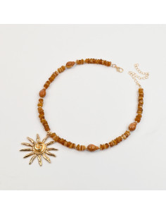 Collar de Escallas con Sol por Mayor | Infinita Moda
