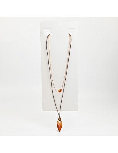 Collar Combinado de Cordón y Cadena | Infinita Moda