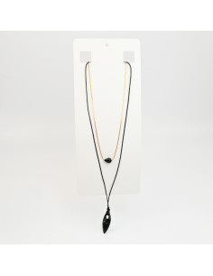 Collar Combinado de Cordón y Cadena | Infinita Moda