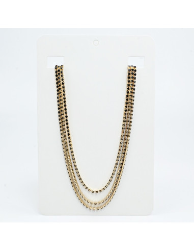 Collar Triple Strass | Infinita Moda