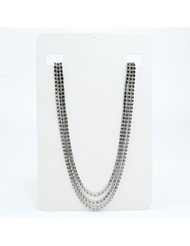 Collar Triple Strass | Infinita Moda