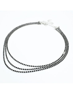 Collar Triple Strass | Infinita Moda