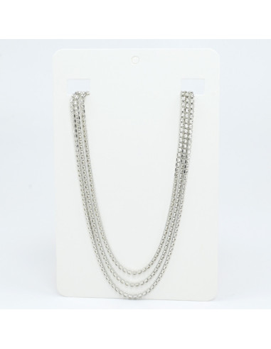 Collar Triple Strass | Infinita Moda