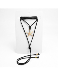 Collar Corbatero de Gamuza | Infinita Moda