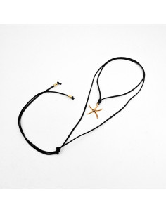 Collar Corbatero de Gamuza | Infinita Moda