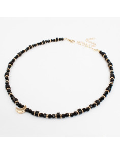 Collar Enhebrado de Rocas | Infinita Moda