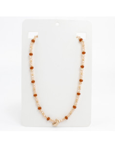 Collar Enhebrado de Rocas | Infinita Moda