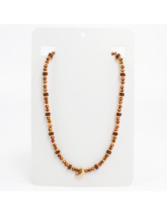 Collar Enhebrado de Rocas | Infinita Moda