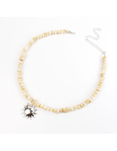 Collar de Escallas con Sol por Mayor | Infinita Moda