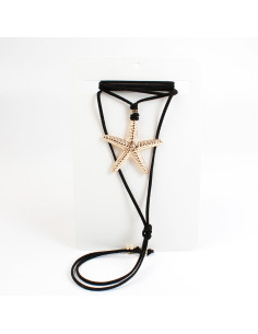 Collar Corbatero de Gamuza | Infinita Moda