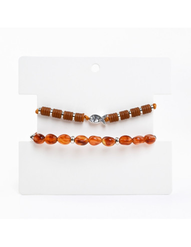 Set x2 Pulseras | Infinita Moda