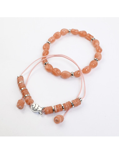Set x2 Pulseras | Infinita Moda
