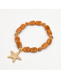 Pulsera con Dije Estrella de Mar | Pulseras por Mayor | Infinita Moda