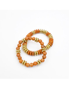 Set x2 Pulseras de Acrílico con CCB