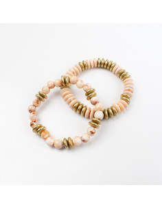 Set x2 Pulseras de Acrílico con CCB