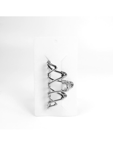 Broche Metal Wave