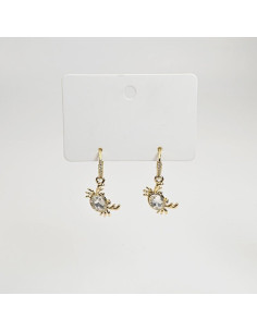Aros strass cangrejo para venta mayorista.