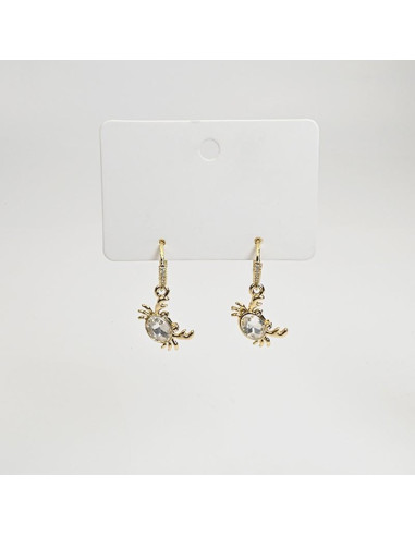Aros strass cangrejo para venta mayorista.