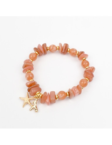 Pulsera de Escallas con Dijes Marinos | Infinita Moda