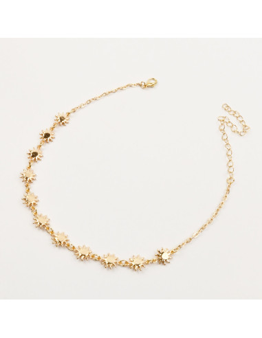 Collar choker de cadenas  | Infinita Moda