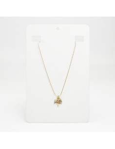 Collar de Cadena con dije de Strass por Mayor - Infinita Moda
