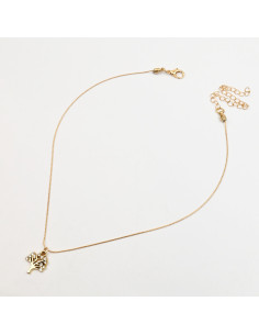 Collar de Cadena con dije de Strass por Mayor - Infinita Moda