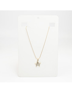 Collar de Cadena con dije de Strass por Mayor - Infinita Moda