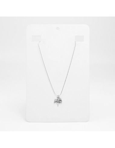 Collar de Cadena con dije de Strass por Mayor - Infinita Moda