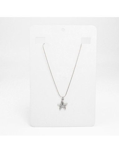 Collar de Cadena con dije de Strass por Mayor - Infinita Moda