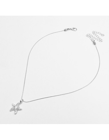 Collar de Cadena con dije de Strass por Mayor - Infinita Moda