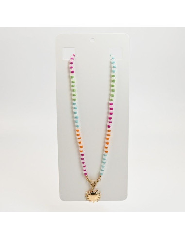 Collar enhebrado para venta mayorista.