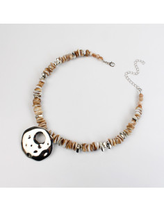 Collar de escallas combinado para venta mayorista | Infinita Moda