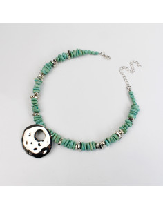 Collar de escallas combinado para venta mayorista | Infinita Moda