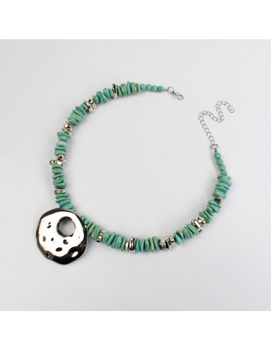 Collar de escallas combinado para venta mayorista | Infinita Moda