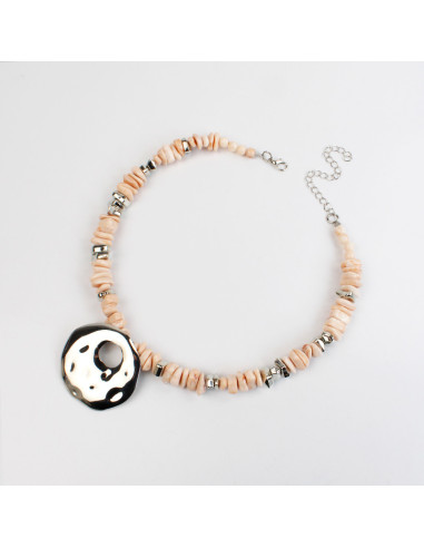 Collar de escallas combinado para venta mayorista | Infinita Moda