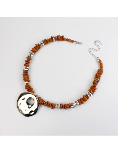 Collar de escallas combinado para venta mayorista | Infinita Moda