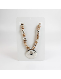 Collar de escallas combinado para venta mayorista | Infinita Moda