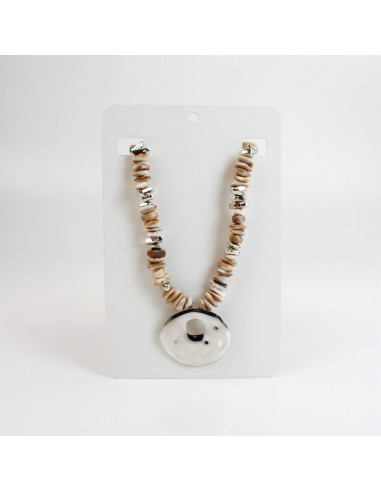 Collar de escallas combinado para venta mayorista | Infinita Moda