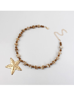 Collar de escallas combinado para venta mayorista| Infinita Moda