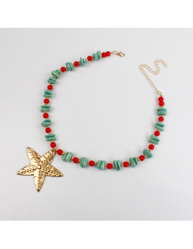 Collar de escallas combinado para venta mayorista| Infinita Moda