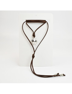 Collar Corbatero de Gamuza | Infinita Moda