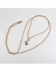 Collar Corbatero de Gamuza | Infinita Moda