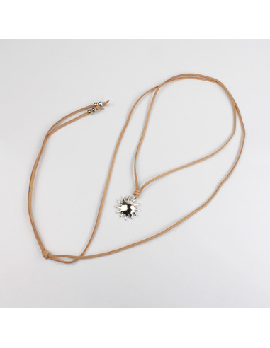 Collar Corbatero de Gamuza | Infinita Moda