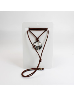 Collar Corbatero de Gamuza | Infinita Moda