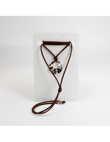 Collar Corbatero de Gamuza | Infinita Moda
