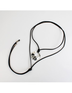 Collar Corbatero de Gamuza | Infinita Moda