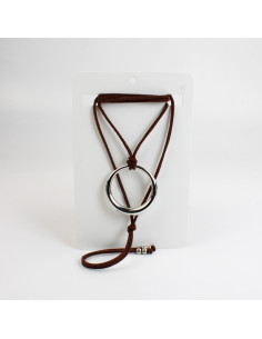 Collar Corbatero de Gamuza | Infinita Moda