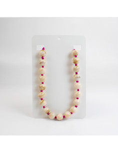 Collar chicle bicolor | INFINITA MODA | Venta por mayor