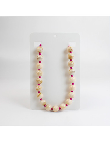Collar chicle bicolor | INFINITA MODA | Venta por mayor