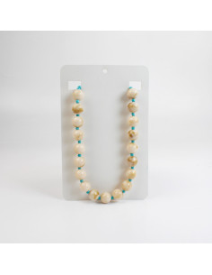 Collar chicle bicolor | INFINITA MODA | Venta por mayor